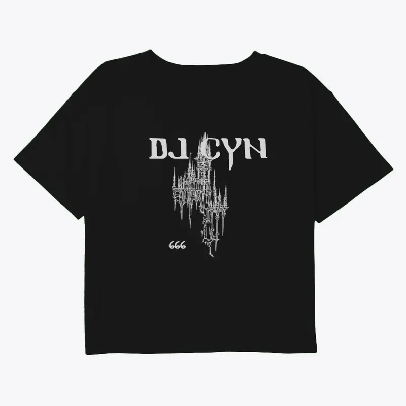 DJ Cyn Crop tee